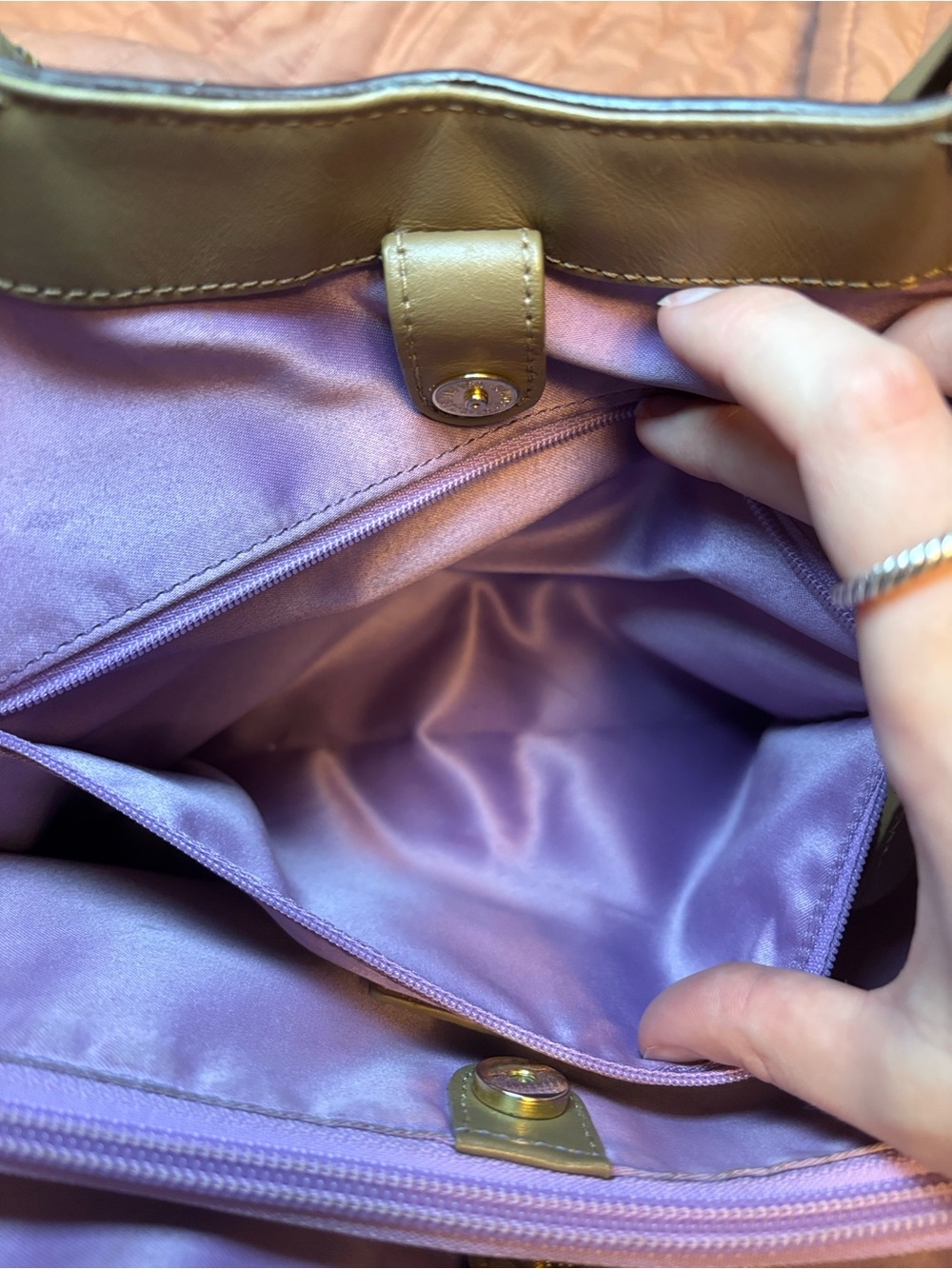 Coach Carly Patchwork Tote Bag - Picture 15 of 16